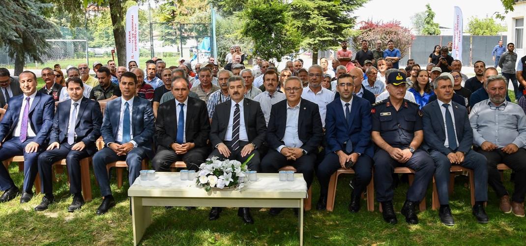 İL MÜDÜRLÜĞÜMÜZ YERLEŞTKESİNDE PLASTİK SERA ÖRTÜLERİNİN YENİLENMESİ PROJESİ VE TOPRAK ANALİZİ DESTEKLEMESİ PROJESİ TÖRENİ DÜZENLENDİ